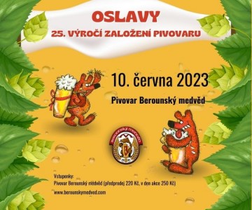 Oslavy 25. založení pivovaru
