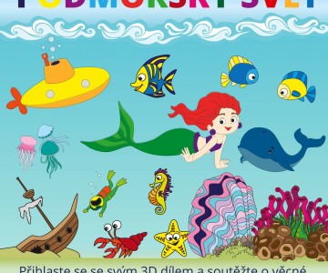 Výtvarná soutěž pro dospělé i děti: Podmořský svět 2023