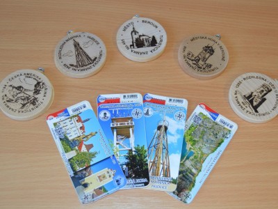 turistické známky a nálepky