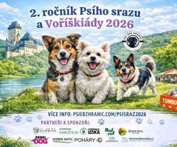 2. ročník Psího srazu a Voříškiády 2026