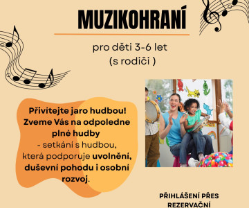 Muzikohraní (3-6 let)