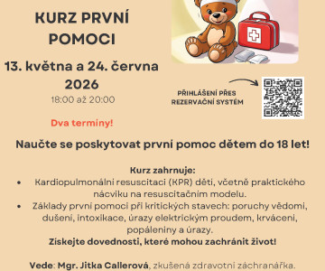 Kurz První pomoci zaměřený na děti