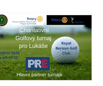 Charitativní golfový turnaj pro Lukáše