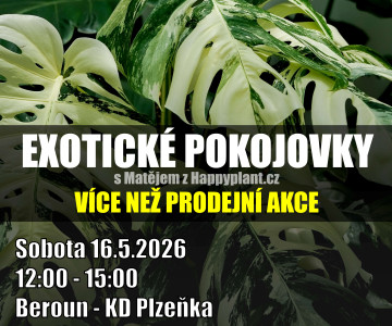 Exotické pokojovky s Matějem z Happyplant