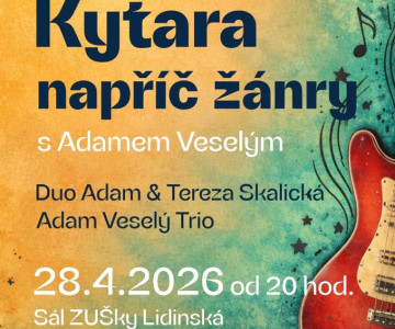 Kytara napříč žánry s Adamem Veselým