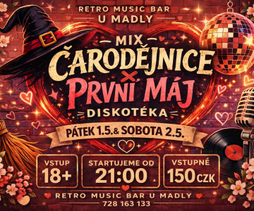 Čarodějnice x První máj