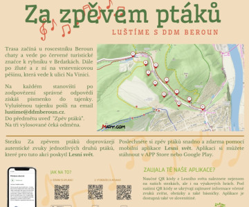 Luštíme s DDM Beroun - Za zpěvem ptáků