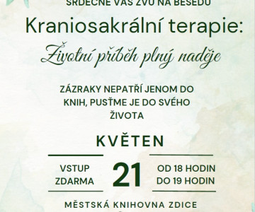 Beseda - kraniosakrální terapie