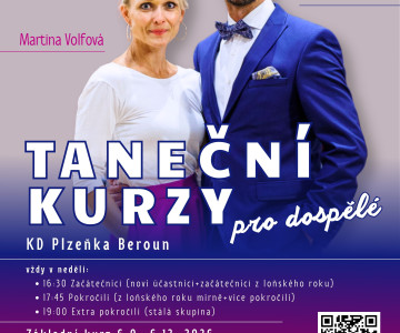 Taneční kurzy pro dospělé 2026/2027