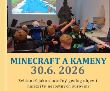 Den s geologem - Minecraft a kameny