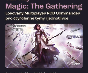 Losovaný MULTIPLAYER PCD Commander pro jednotlivce i čtyřčlenné skupiny