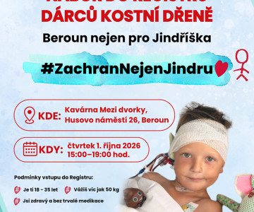 Nábor do registru dárců kostní dřeně
