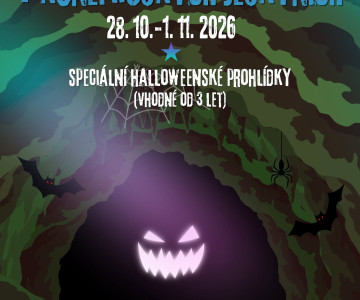 Halloween v Koněpruských jeskyních