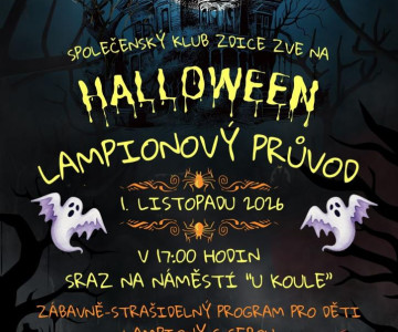 HALLOWEENSKÝ LAMPIONOVÝ PRŮVOD