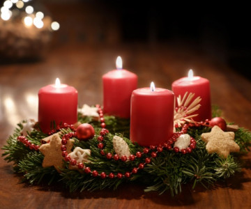 VÝROBA ADVENTNÍCH VĚNCŮ