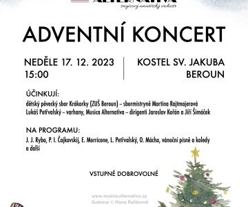 Adventní koncert MUSICA ALTERNATIVA