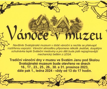 Vánoce v muzeu (ve vybrané dny)