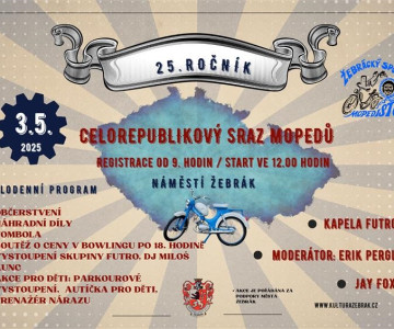 25. ROČNÍK CELOREPUBLIKOVÉHO SRAZU MOPEDISTŮ