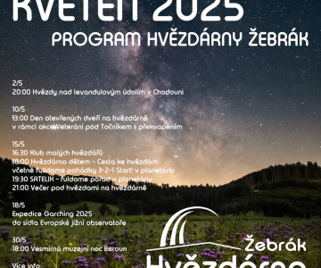 Program Hvězdárna Žebrák