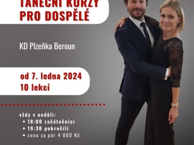TANEČNÍ KURZY PRO DOSPĚLÉ